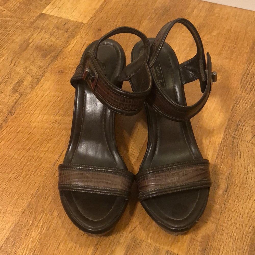Zara wedges 39